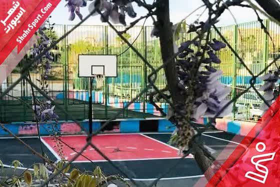 بسکتبال تک حلقه استریت(سه حلقه آموزشی) سرای محله اکباتان (فرودی)