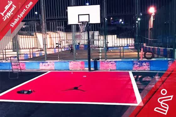 بسکتبال تک حلقه استریت(سه حلقه آموزشی) سرای محله اکباتان (فرودی)